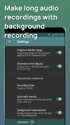 SmarterNoise - Noise recorder android App screenshot 2